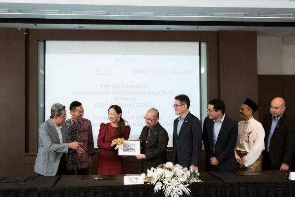 MoU Signing Ceremony between EMGJV-Mobilus & SEDC Energy